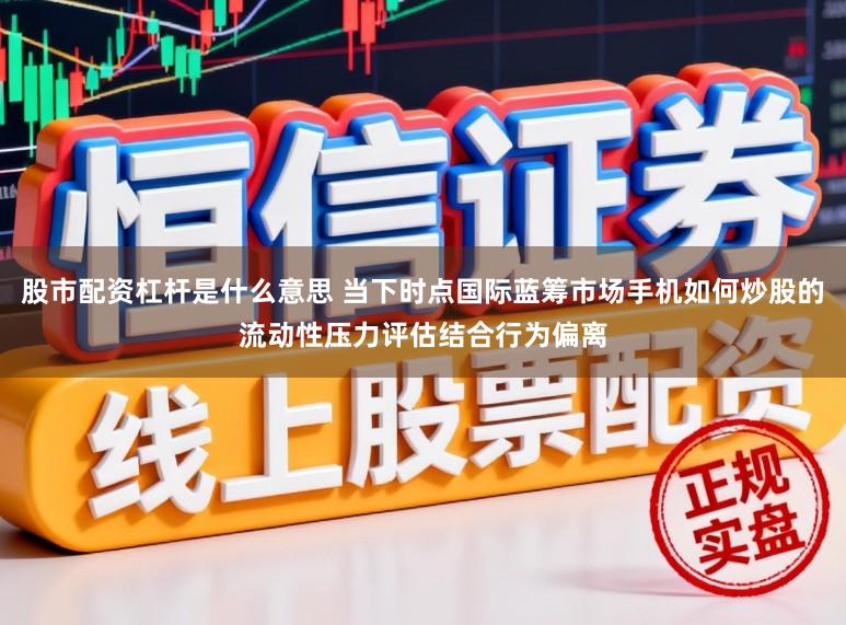 股市配资杠杆是什么意思 当下时点国际蓝筹市场手机如何炒股的流动性压力评估结合行为偏离