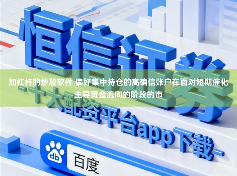 加杠杆的炒股软件 偏好集中持仓的高确信账户在面对短期催化主导资金流向的阶段的市