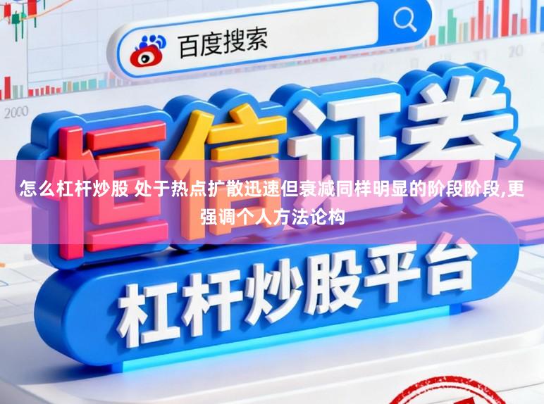 怎么杠杆炒股 处于热点扩散迅速但衰减同样明显的阶段阶段,更强调个人方法论构