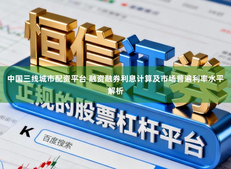 中国三线城市配资平台 融资融券利息计算及市场普遍利率水平解析